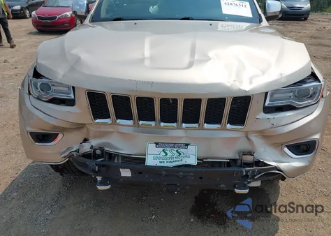 2014 Jeep Grand Cherokee Overland z USA, uszkodzony, nr VIN 1C4RJFCGXEC279320